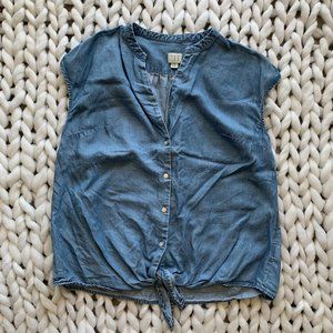 2/$12 3/$15 Chambray Jean shirt Lyocell ties